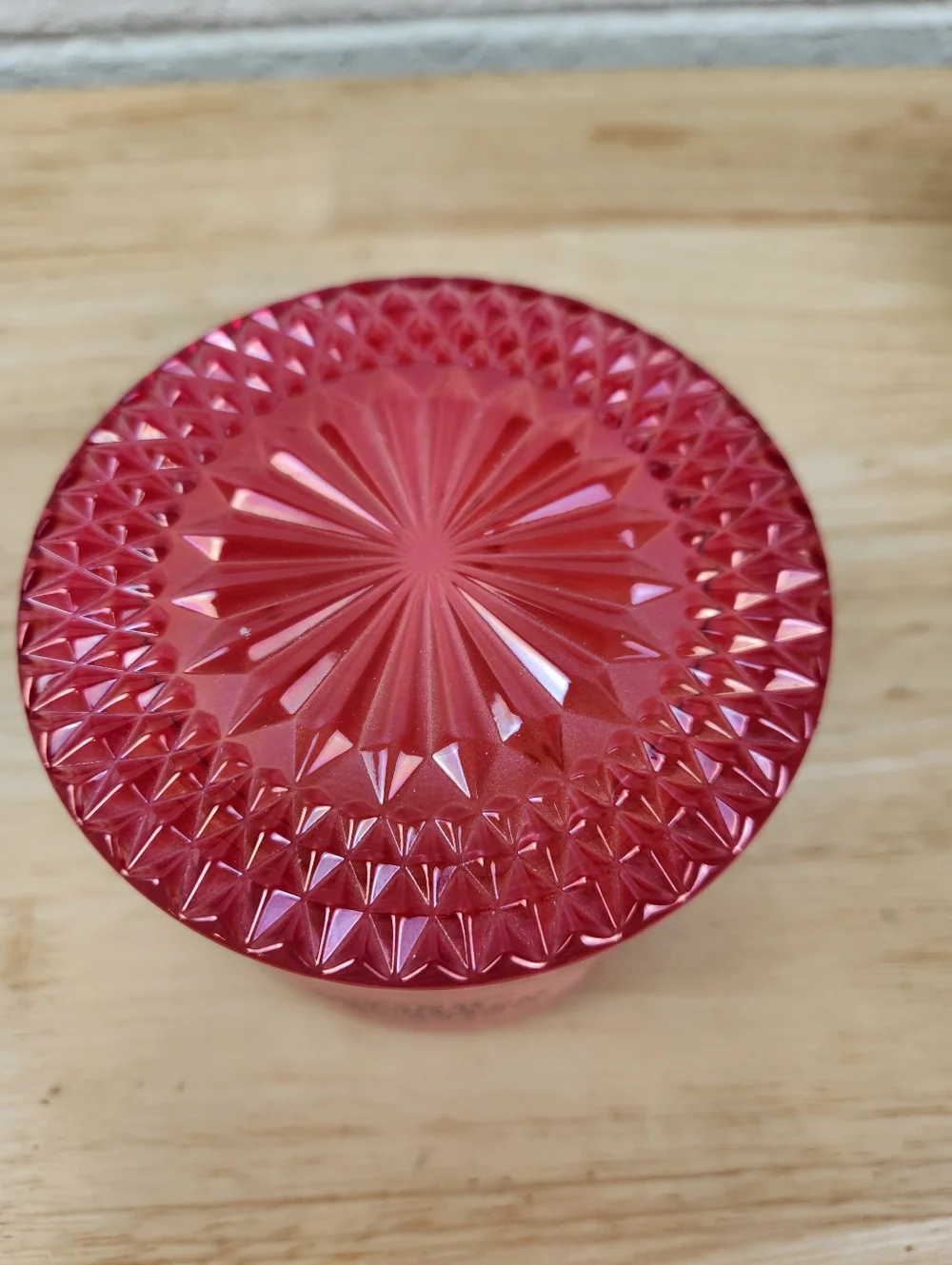 Bath & Body Works Pink Prosecco Frosting 3 Wick Scented Candle 14.5 oz Glass Lid - Picture 2 of 5